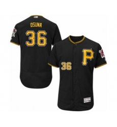 Pittsburgh Pirates Jose Osuna Black Alternate Flex Base Authentic Collection Baseball Player Jersey