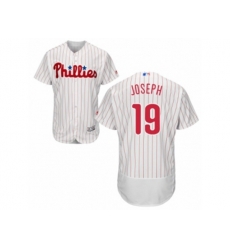 Philadelphia Phillies #19 Tommy Joseph White Flexbase Authentic Collection MLB Jersey