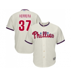Philadelphia Phillies #37 Odubel Herrera Replica Cream Alternate Cool Base Baseball Jersey