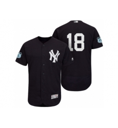 New York Yankees #18 Didi Gregorius 2017 Spring Training Flex Base Authentic Collection Stitched Baseball Jersey