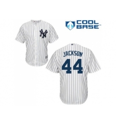 New York Yankees #44 Reggie Jackson Replica White Home MLB Jersey