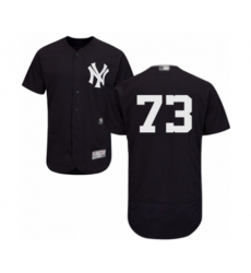 New York Yankees Mike King Navy Blue Alternate Flex Base Authentic Collection Baseball Player Jersey