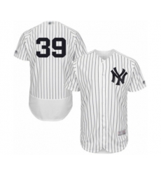 New York Yankees Mike Tauchman White Home Flex Base Authentic Collection Baseball Player Jersey