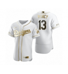 Los Angeles Dodgers Max Muncy Nike White Authentic Golden Edition Jersey