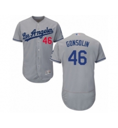 Los Angeles Dodgers Tony Gonsolin Grey Road Flex Base Authentic Collection Baseball Player Jersey
