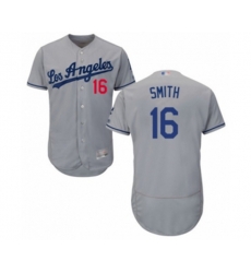 Los Angeles Dodgers Will Smith Grey Road Flex Base Authentic Collection Baseball Player Jersey