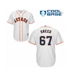 Houston Astros Cy Sneed Replica White Home Cool Base Baseball Player Jersey