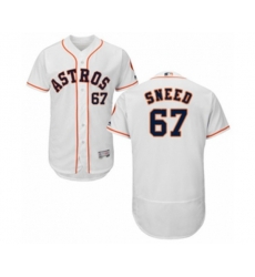 Houston Astros Cy Sneed White Home Flex Base Authentic Collection Baseball Player Jersey