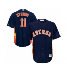Houston Astros Garrett Stubbs Replica Navy Blue Alternate Cool Base Baseball Player Jersey