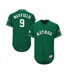 Houston Astros Jack Mayfield Green Celtic Flexbase Authentic Collection Baseball Player Jersey