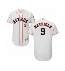 Houston Astros Jack Mayfield White Home Flex Base Authentic Collection Baseball Player Jersey