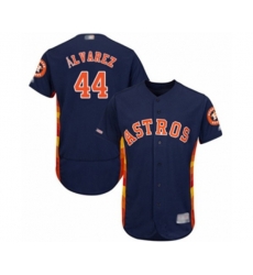 Houston Astros Yordan Alvarez Navy Blue Alternate Flex Base Authentic Collection Baseball Player Jersey
