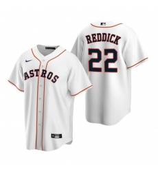 Nike Houston Astros #22 Josh Reddick White Home Stitched Baseball Jersey