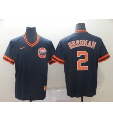 Nike Majestic Houston Astros #2 Alex Bregman M&N MLB Jersey