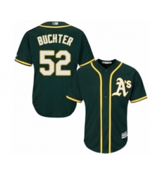 Oakland Athletics Ryan Buchter Replica Green Alternate 1 Cool Base Baseball Player Jersey