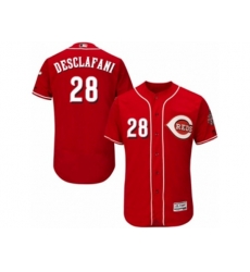 Cincinnati Reds #28 Anthony DeSclafani Red Flexbase Authentic Collection MLB Jersey