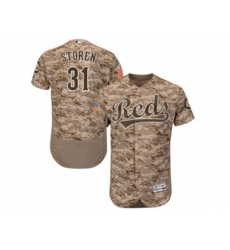 Cincinnati Reds #31 Drew Storen Camo Flexbase Authentic Collection MLB Jersey