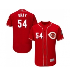 Cincinnati Reds #54 Sonny Gray Red Alternate Flex Base Authentic Collection Baseball Jersey
