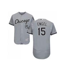 Chicago White Sox #15 Adam Engel Grey Flexbase Authentic Collection Stitched MLB Jerseys