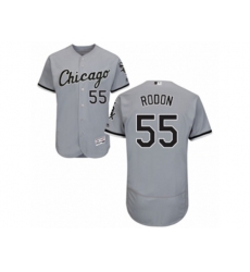 Chicago White Sox #55 Carlos Rodon Grey Flexbase Authentic Collection MLB Jersey