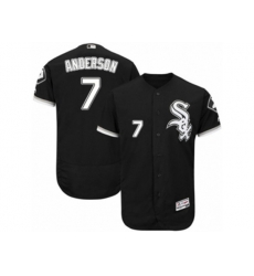 Chicago White Sox #7 Tim Anderson Black Flexbase Authentic Collection MLB Jersey