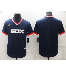 Chicago White Sox Blank Navy Stitched Jersey