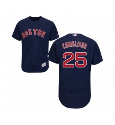 Boston Red Sox #25 Tony Conigliaro Navy Blue Alternate Flex Base Authentic Collection Baseball Jersey