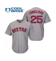 Boston Red Sox #25 Tony Conigliaro Replica Grey Road Cool Base Baseball Jersey