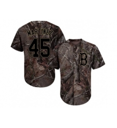Boston Red Sox #45 Pedro Martinez Camo Realtree Collection Cool Base Stitched MLB Jersey