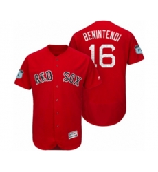 Boston Red Sox Andrew Benintendi #16 Scarlet 2017 Spring Training Flex Base Jersey