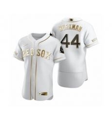 Boston Red Sox Brandon Workman Nike White Authentic Golden Edition Jersey