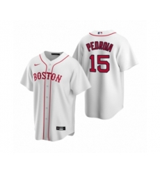 Boston Red Sox Dustin Pedroia Nike White Replica Alternate Jersey