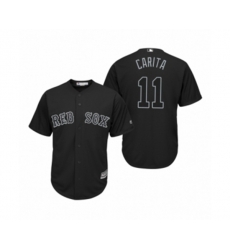 Boston Red Sox Rafael Devers Carita Black 2019 Players Weekend Replica Jersey