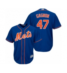 New York Mets Drew Gagnon Replica Royal Blue Alternate Home Cool Base Baseball Player Jersey