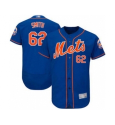 New York Mets Drew Smith Royal Blue Alternate Flex Base Authentic Collection Baseball Player Jersey