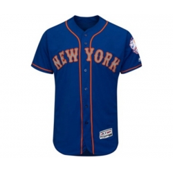 New York Mets Majestic Blank Royal Flexbase Authentic Collection Team Away Jersey