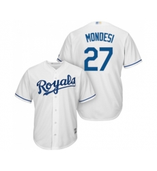 Kansas City Royals #27 Raul Mondesi Replica White Home Cool Base Baseball Jersey