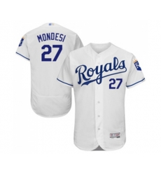 Kansas City Royals #27 Raul Mondesi White Flexbase Authentic Collection Baseball Jersey