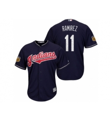 Cleveland Indians #11 Jose Ramirez 2017 Spring Training Cool Base Stitched MLB Jersey