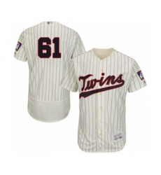 Minnesota Twins Cody Stashak Authentic Cream Alternate Flex Base Authentic Collection Baseball Player Jersey