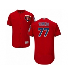 Minnesota Twins Fernando Romero Authentic Scarlet Alternate Flex Base Authentic Collection Baseball Player Jersey
