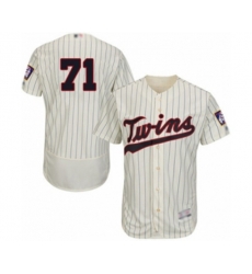 Minnesota Twins Sean Poppen Authentic Cream Alternate Flex Base Authentic Collection Baseball Player Jersey