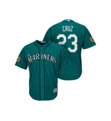 Seattle Mariners #23 Nelson Cruz 2017 Spring Training Cool Base Stitched MLB Jersey