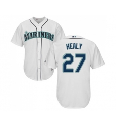 Seattle Mariners #27 Ryon Healy Replica White Home Cool Base Baseball Jersey