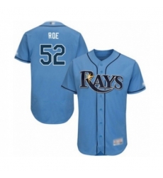 Tampa Bay Rays #52 Chaz Roe Columbia Alternate Flex Base Authentic Collection Baseball Player Jersey