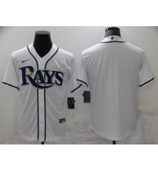 Tampa Bay Rays Blank White Cool Base Nike Jersey