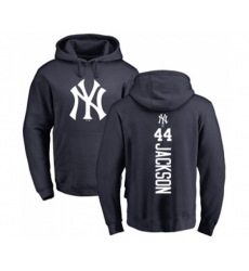 New York Yankees #44 Reggie Jackson Replica Blue Salute to Service Baseball Hoodie