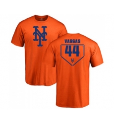 New York Mets #44 Jason Vargas Orange RBI T-Shirt