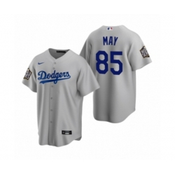 Los Angeles Dodgers Dustin May Gray 2020 World Series Replica Jerseys