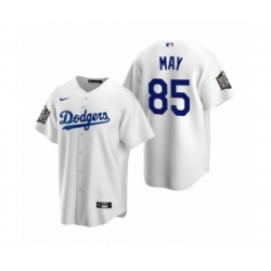 Los Angeles Dodgers Dustin May White 2020 World Series Replica Jersey